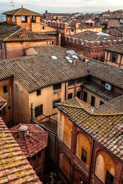 Siena en Toscana, Italia — Foto de Stock