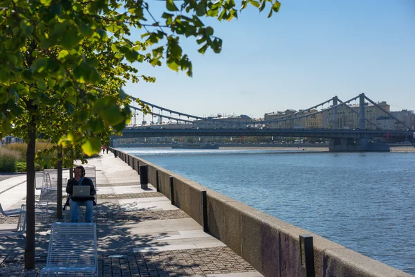 Grande città viste turistiche — Foto Stock