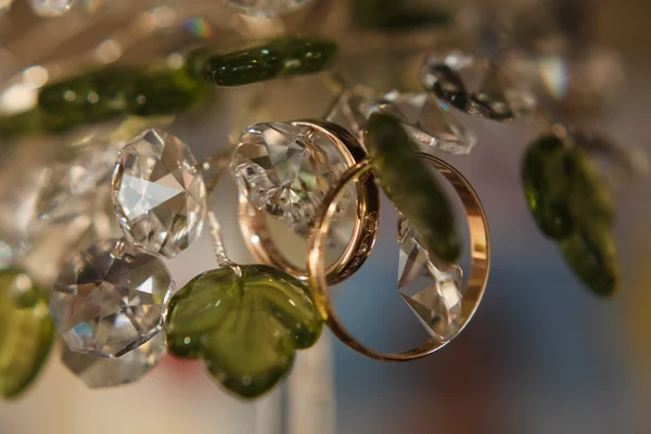 Anillos de boda — Foto de Stock