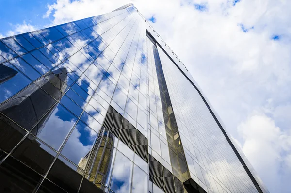 City Skyscrapers at summer day — Stock Photo, Image