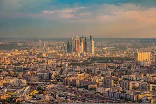 Birdseye vue de Moscou — Photo