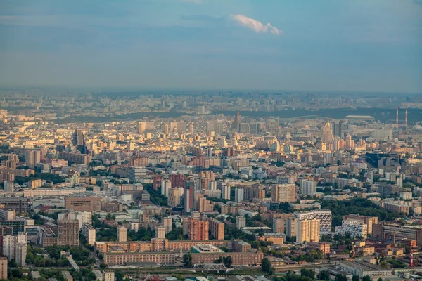 Άποψη Birdseye της Μόσχας — Φωτογραφία Αρχείου
