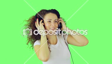 olumlu rüzgar ile müzik dinlemek kız