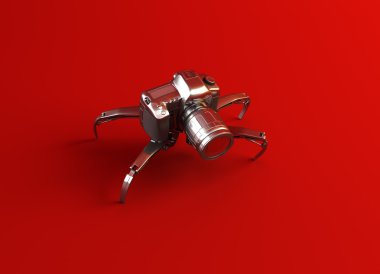 the camera on the claws