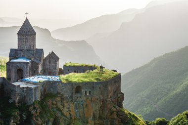 Ancient monastery. Tatev. Armenia clipart