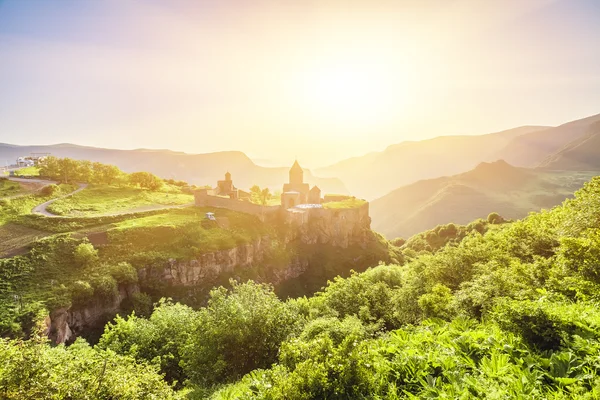 Starověký klášter. Tatev. Arménie — Stock fotografie