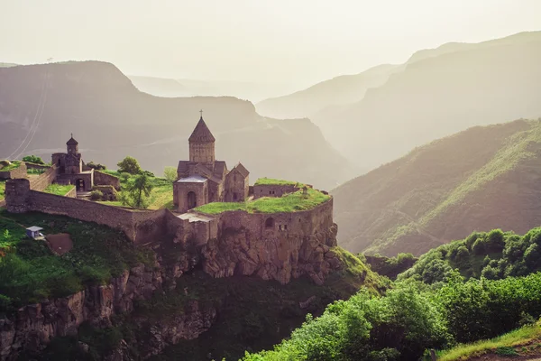 Starověký klášter. Tatev. Arménie — Stock fotografie