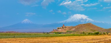 Khor Virap and Mount Ararat clipart