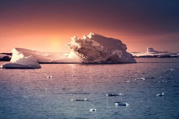 Glaciar antártico — Fotografia de Stock