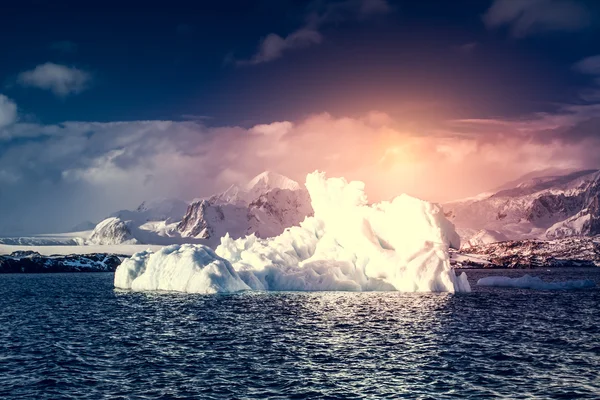 Glaciar antártico — Fotografia de Stock