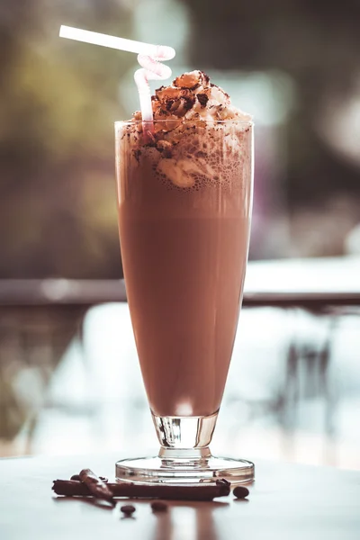 Chocolate milkshake — Stock Photo, Image