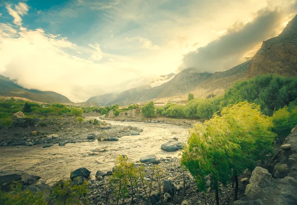 Schöne asiatische Landschaft — Stockfoto