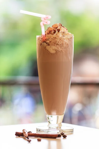 Milkshake au chocolat — Photo
