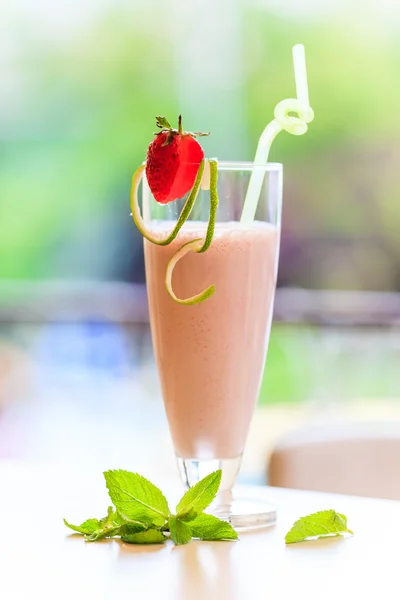 Milk cocktail — Stock Photo, Image