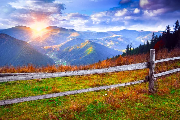 Vackra berg Landskap. — Stockfoto