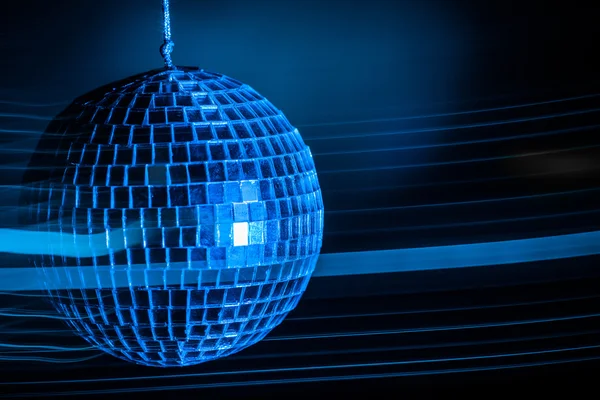 Disco bal lichte achtergrond — Stockfoto