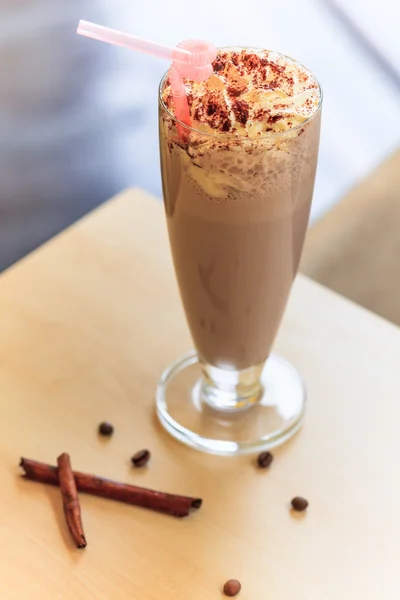 Milkshake al cioccolato — Foto Stock