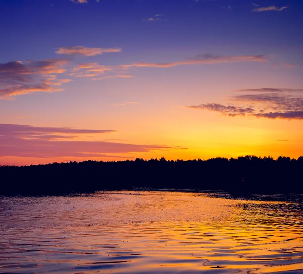 Amazing sunset — Stock Photo, Image