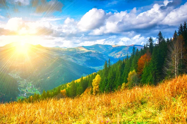 Prachtig berglandschap. — Stockfoto