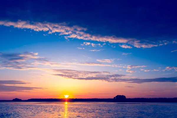 すばらしい夕日 — ストック写真