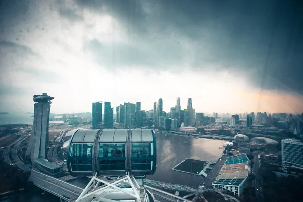 Vista superior de Singapur — Foto de Stock