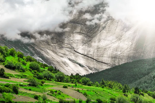 Trekking i nepal — Stockfoto