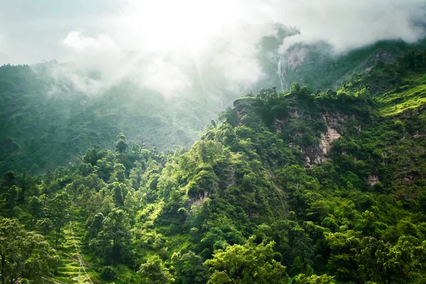 Trekking in Nepal — Stockfoto