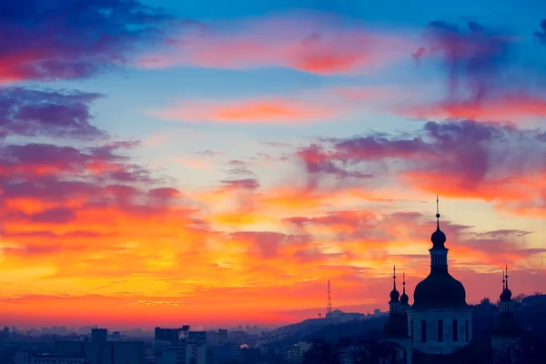 Orange sunset — Stock Photo, Image