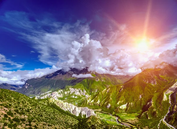 Schöne asiatische Landschaft — Stockfoto