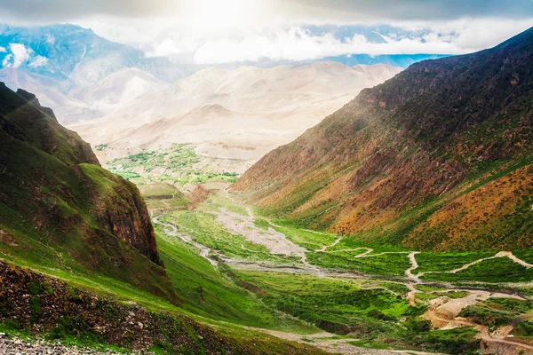 Nepal'de trekking — Stok fotoğraf