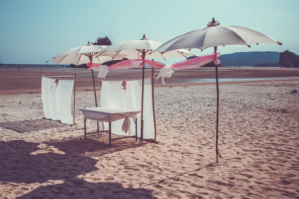 Ślub na plaży — Zdjęcie stockowe