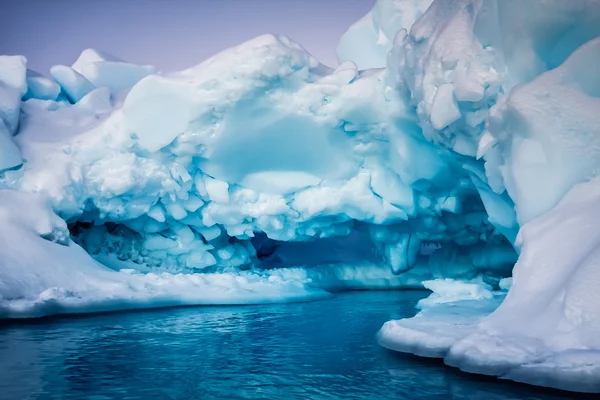 Glaciar antártico — Fotografia de Stock