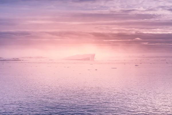 Antarktisk glaciär — Stockfoto