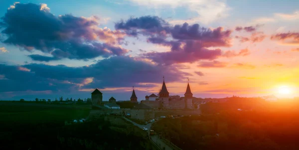 Kasteel in kamianets-Mohelerpodolsc — Stockfoto