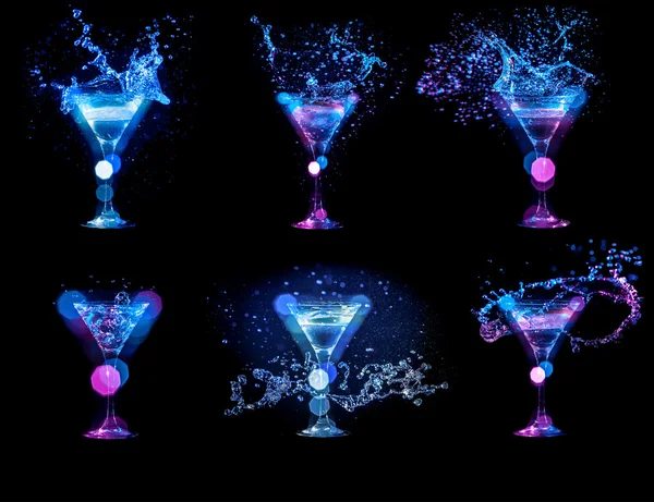 Large cocktail collection — Stock Photo, Image