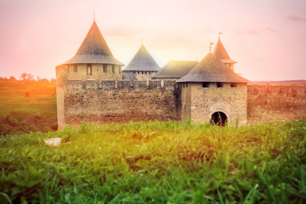 Стара Хотинська фортеця — стокове фото
