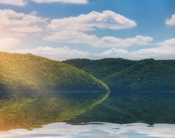 Dniester river in Bakota — Stock Photo, Image