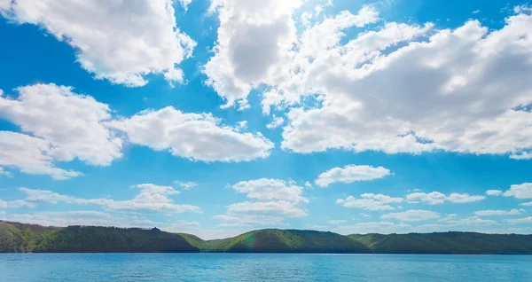 Dniester river in Bakota — Stock Photo, Image