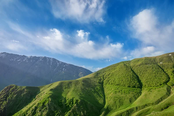 Kaukaski góry w Gruzji — Zdjęcie stockowe