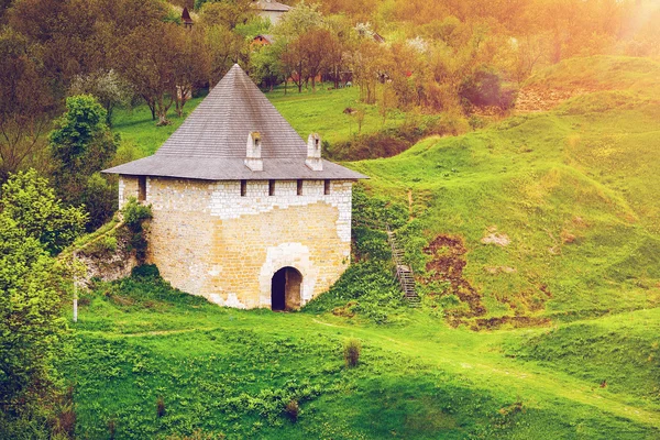 Antik taş kale — Stok fotoğraf