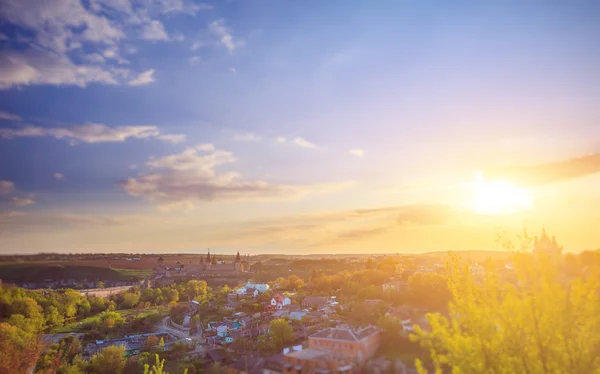 Кам'янець-Подільський міський пейзаж — стокове фото