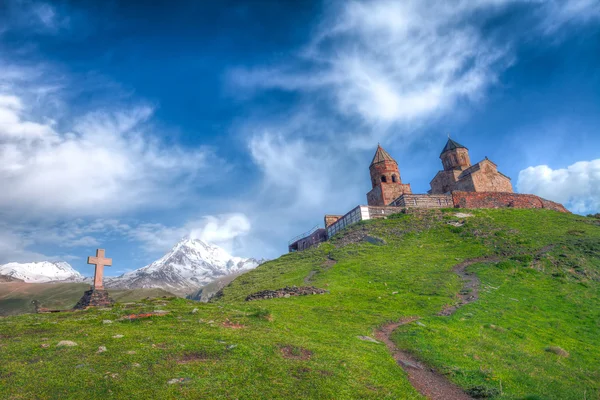 Holy Trinity Kilisesi Gürcistan — Stok fotoğraf