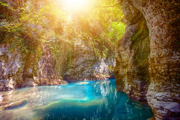 Cañón de martvili en Georgia — Foto de Stock