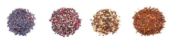 Färgstarka kryddor mängd — Stockfoto