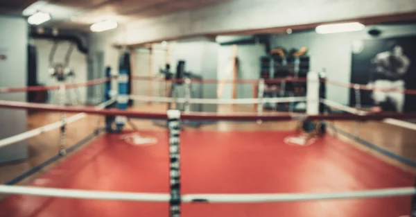Sala de boxeo en el gimnasio — Foto de Stock