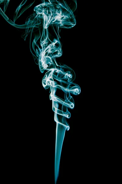 Delicate Blue smoke — Stock Photo, Image