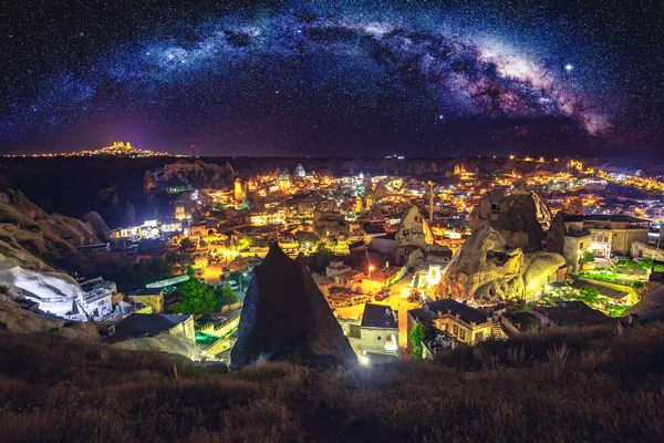 トルコのカッパドキアの古代の町 — ストック写真