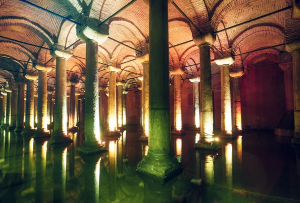 Basilika Zisterne in Istanbul — Stockfoto