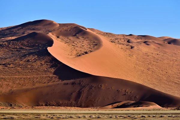 Sossusvlei, namib naukluft nationalpark, namibia — Stockfoto