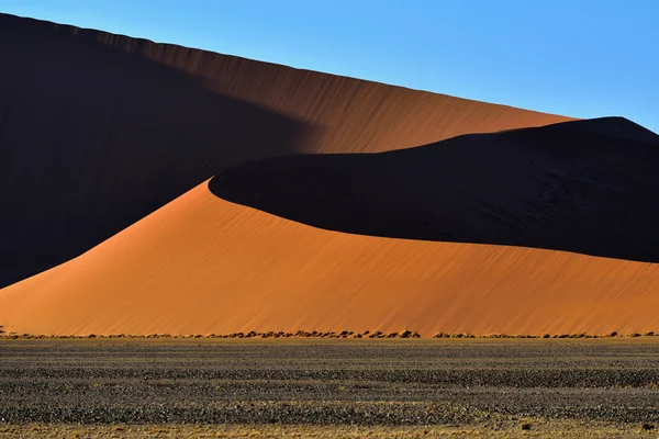 Sossusvlei, Namíb Naukluft nemzeti parkban, Namíbia — Stock Fotó